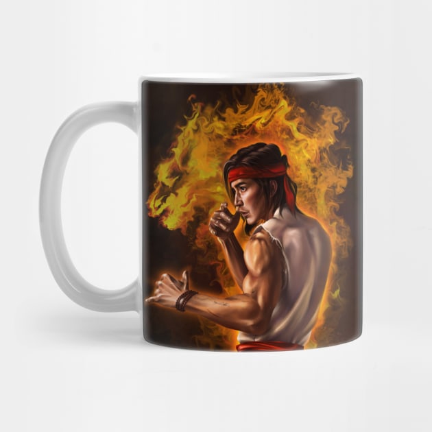 Liu Kang by mayyaflowers